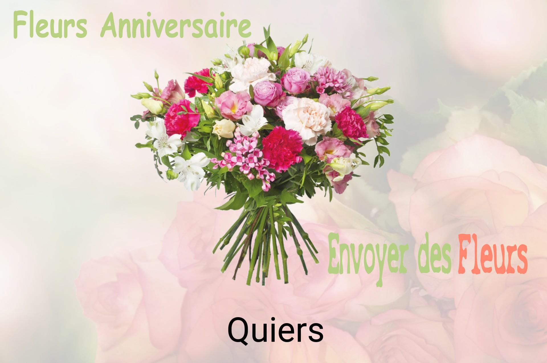 Bouquet de fleurs d’anniversaire livré à Quiers